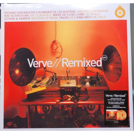 Various – Verve // Remixed|2002/2025  	Verve Records – 783664 0  -Orange & Yellow