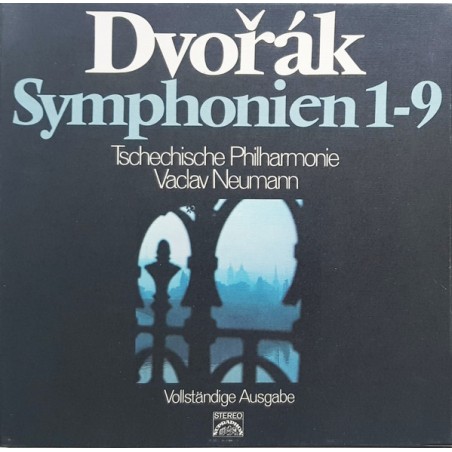 Dvořák - Symphonien 1-9, Vollständige Ausgabe-Václav Neumann | Supraphon – 87118 XK-8 x Vinyl-Box Set