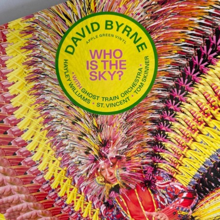 David Byrne – Who Is The Sky?|2025      Matador – OLE2178LP -Lim. Edition, Apple green