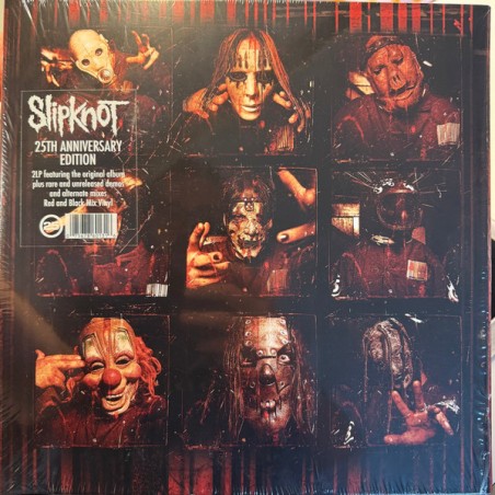 Slipknot – Slipknot |1999/2025  	Roadrunner Records – 075678601316  -Red and Black Mix, 25th Anniversary