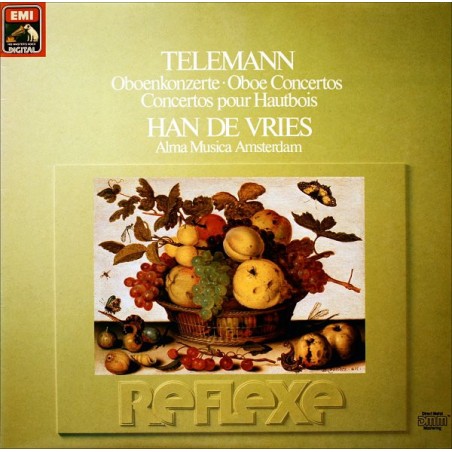 Telemann- Oboenkonzerte- Han De Vries - Alma Musica Amsterdam |1982    HMV– 29 0717 1