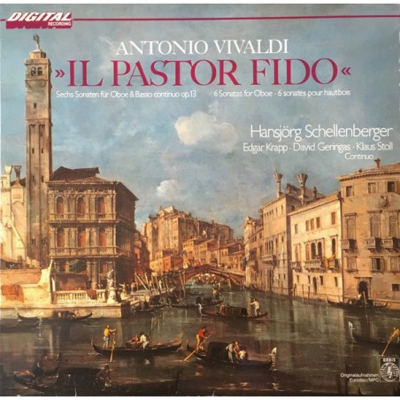 Vivaldi - Il Pastor Fido" Sechs Sonaten Für Oboe & Basso Continuo Op. 13-  Krapp-Geringas |1981   Denon OF 7112