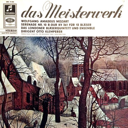Mozart – Serenade Nr. 10 B-Dur KV 361 Für 13 Bläser| Columbia – SMC 91 335