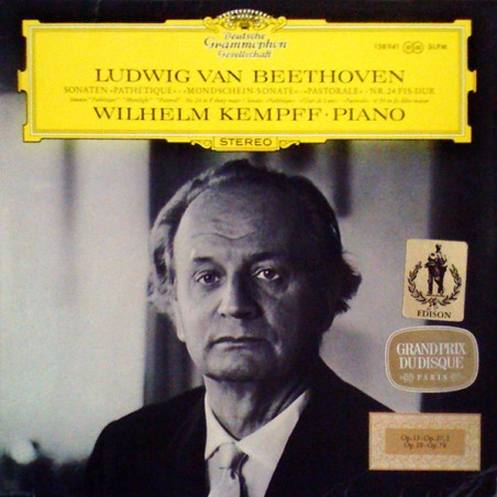Beethoven-Klaviersonaten -Pathétique-Mondscheinsonate -Pastorale- Nr. 24 Fis-dur -Kempff  |1971    DG– 138 941