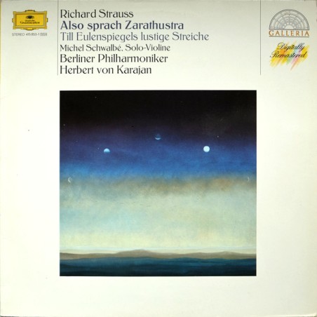 Richard Strauss – Also Sprach Zarathustra / Till Eulenspiegel- Karajan|1986    DG– 415 853-1