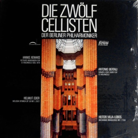 Die Zwölf Cellisten Der Berliner Philharmoniker|1987    TELDEC Schallplatten GmbH – 16.45024-sealed !!