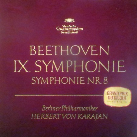 Beethoven – IX. Symphonie  - Berliner Philharmoniker-Karajan |1964    DG– LPM 18 807
