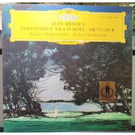 Jean Sibelius– Symphonien Nr.6 +Nr.7 - Karajan  |1968       DG– 139 032 SLPM