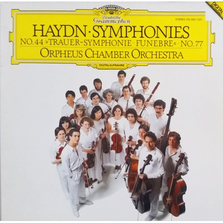 Haydn – Symphonies No. 44+No. 77|     DG-1985– 415 365-1