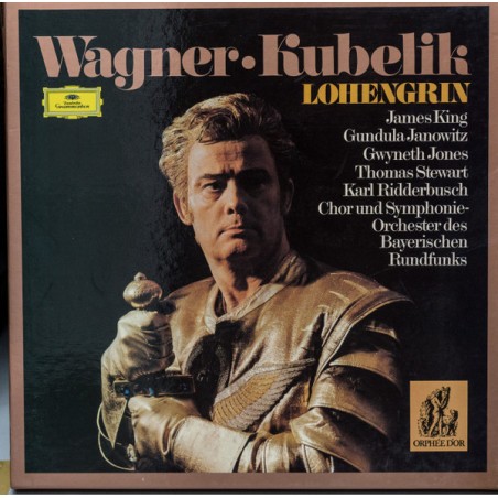 Wagner– Lohengrin-King - Janowitz-Ridderbusch, Kubelik|DG– 2740 141-5-LP-Box Set