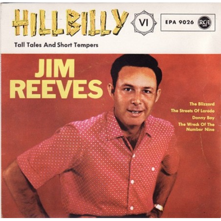 Jim Reeves – Tall Tales And Short Tempers|1961     RCA – EPA 9026 -Single-EP
