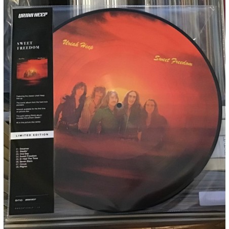 Uriah Heep ‎– Sweet Freedom |1973/2023     BMG – BMGCAT536LP-Picture Disc