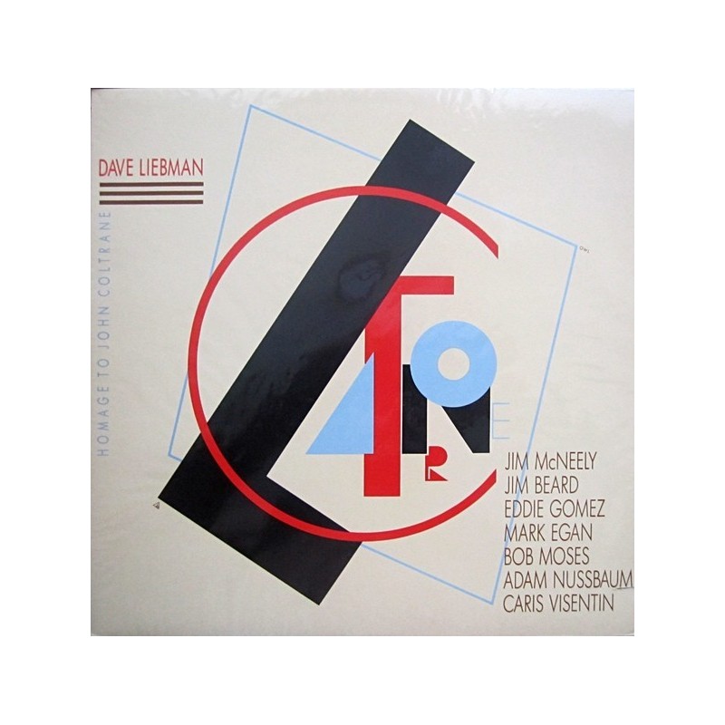 Liebman ‎David – Homage To John Coltrane|1987    Owl Records – OWL 046