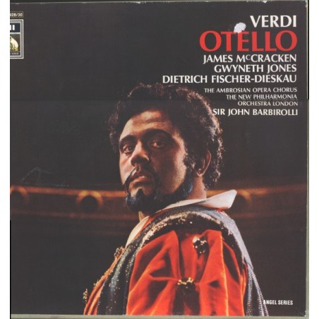 Verdi – Otello'-Gwyneth Jones ' Dietrich Fischer-Dieskau |HMV– 1 C 065-01928/30 -3 LP-Box Set