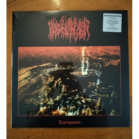 Blood Incantation – Starspawn|2016/2025 	Century Media – 19802974451 -Silver [Pearlescent sunrise]