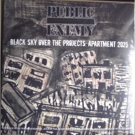 Public Enemy – Black Sky Over The Projects: Apartment 2025 |2025     	Enemy Records (4) – ER2003LV