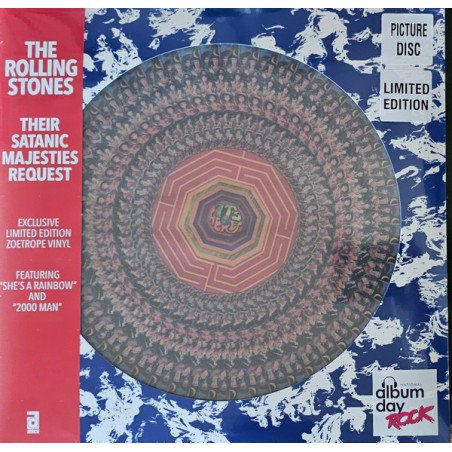 The Rolling Stones – Their Satanic Majesties Request |1967/2025  	ABKCO –  22661 -Lim. Edition, Picture Disc-Zoetrope
