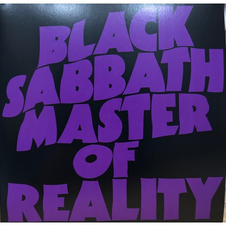 Black Sabbath – Master Of Reality |1971/2025 	BMG – 4099964186987