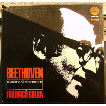 Beethoven– Sämtliche Klaviersonaten- Friedrich Gulda |Amadeo – AVRS 1101-11 x Vinyl-Box Set