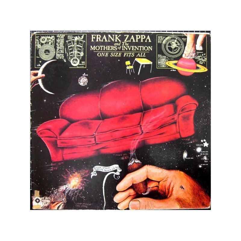 Zappa Frank and The Mothers Of Invention ‎– One Size Fits All|1975   Discreet ‎– DIS 59207