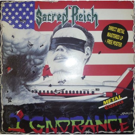 Sacred Reich ‎– Ignorance |1987/2021       Metal Blade Records – 3984-15752-1