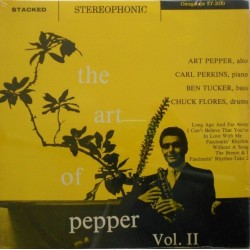 Pepper Art Quartet  The– The Art Of Pepper Vol. II|1985   Omegatape ‎– ST-2030
