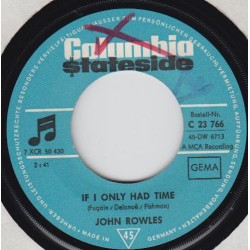 Rowles John ‎– If I Only...