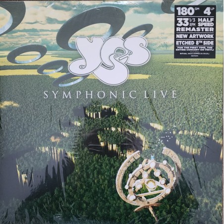 Yes ‎– Symphonic Live|2026      Universal  – 00602475024675 -3-LP, Deluxe Edition