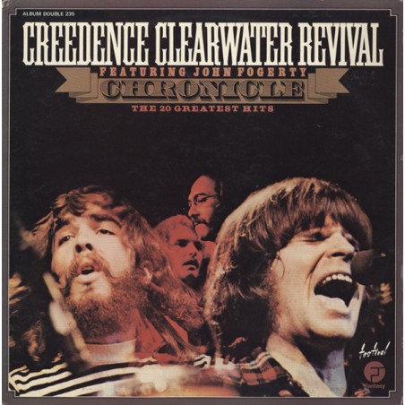 Creedence Clearwater Revival – Chronicle - The 20 Greatest Hits|1976    	Disques Festival – ALBUM DOUBLE 235