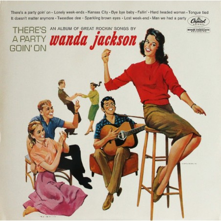 Jackson Wanda ‎– There's A Party Goin' On|Capitol Records ‎– 2C 068-85315