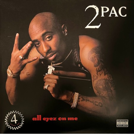 2Pac – All Eyez On Me |1996/2022	Interscope Records – 00602448276261-4 x LP,