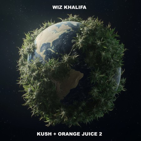 Wiz Khalifa – Kush + Orange Juice 2|2025   BMG    964191831  gold+black Ghost Vinyl