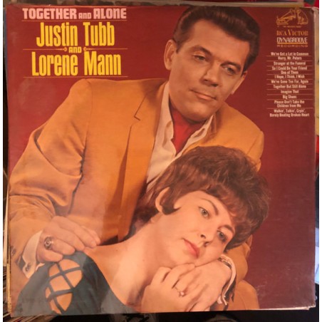Justin Tubb And Lorene Mann – Together And Alone|1966  	RCA Victor – LPM-3591