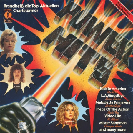 Various – Power Hits - Brandheiß, Die Topaktuellen Chartstürmer|1981 	K-Tel International GmbH – TA 611