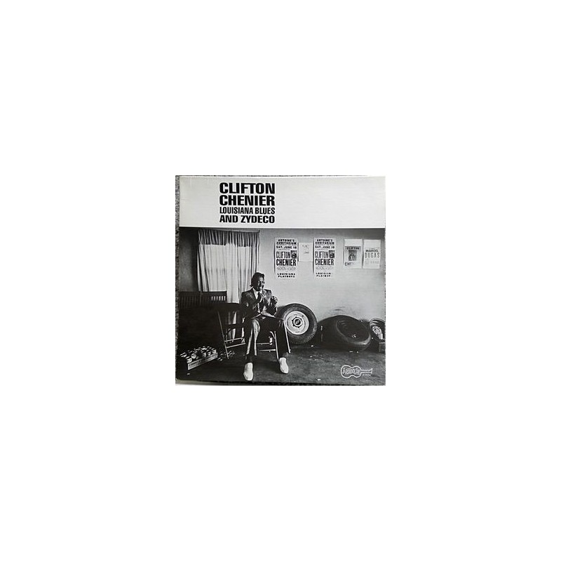 Chenier Clifton ‎– Louisiana Blues And Zydeco|1965   Arhoolie Records ‎– F1024