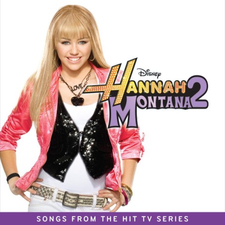 Hannah Montana – Hannah Montana 2|2007/2026      	Walt Disney Records – D004901601 -Stylized Black and White