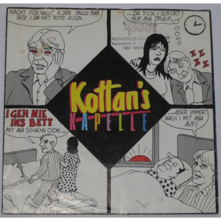 Kottan's Kapelle – I Geh Nie Ins Bett |1984        GIG 111 153 - Single