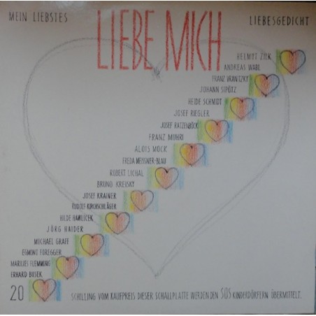 Various ‎– Liebe Mich &8211 Mein Liebstes Liebesgedicht|1989  Amadeo ‎– 429 352-1