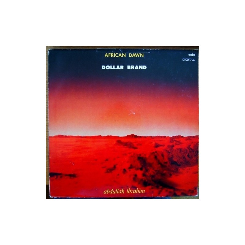 Brand Dollar/ Abdullah Ibrahim ‎– African Dawn|1983   Enja Records ‎– enja 4030 