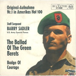 Staff Sergeant Barry Sadler...