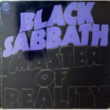 Black Sabbath ‎– Master Of Reality|1971     Vertigo – 6360 050-Embossed Box Sleeve