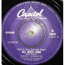 Johnny Burnette – (Wish It...