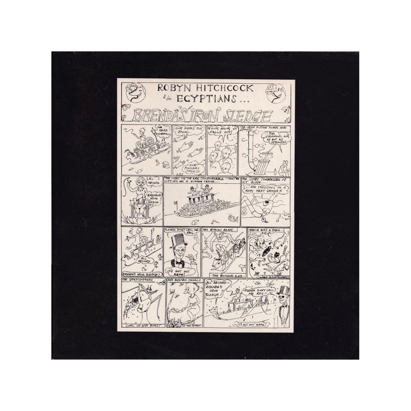 Hitchcock Robyn & The Egyptians ‎– Brenda's Iron Sledge|1985   Midnight Music ‎– DONG 17