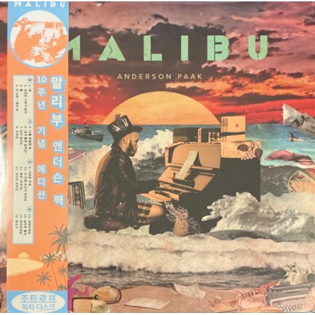 Anderson .Paak  – Malibu|2016/2026 	OBE – ERE1223-Picture Disc-Zoetrope