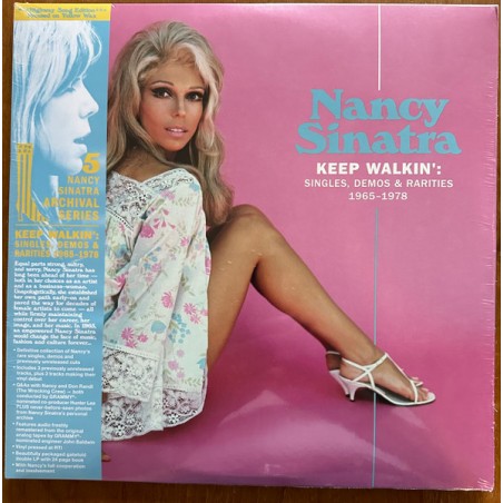 Nancy Sinatra – Keep Walkin': Singles, Demos & Rarities 1965-1978|2023       Light In The Attic – LITA 208-1-2 -Yellow