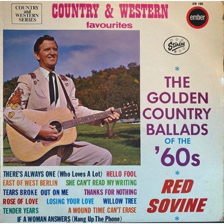 Red Sovine – The Golden Country Ballads Of The 60's |1963      Ember Records – CW 106