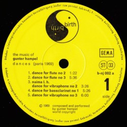 Gunter Hampel – Dances...