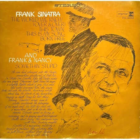 Sinatra Frank ‎– The World We Knew |1967    Reprise Records ‎– FS 1022