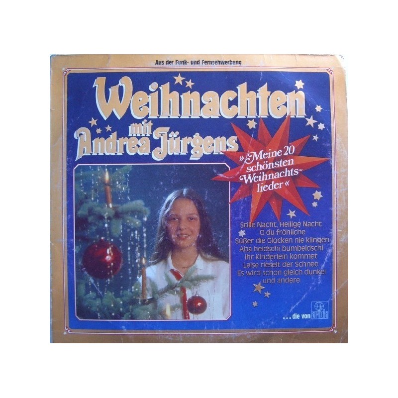 Jürgens Andrea – Weihnachten Mit Andrea Jürgens|1979 Ariola – 200 770 Jürgens Andrea – Weihnachten Mit Andrea Jürgens|1979 Ariola – 200 770