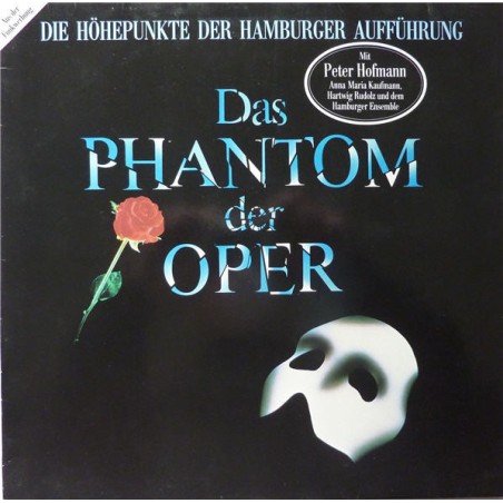 Various – Das Phantom Der Oper (Die Höhepunkte Der Hamburger Aufführung)|1990      Polydor – 847 514-1